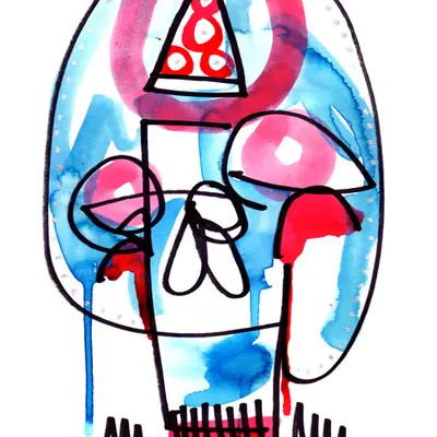 Pizza Skull 4