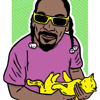 Rappers and Cats: Snoop