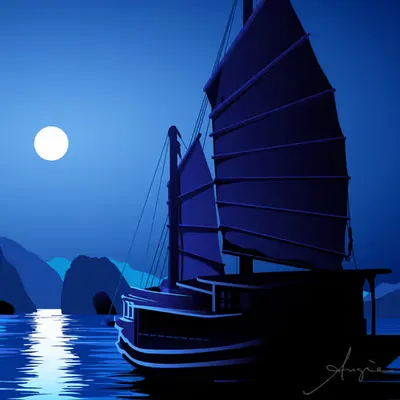 Junk in the Moonlight