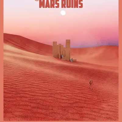 Mars Travel Poster I