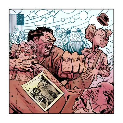 CLOWN PUNCHER...Panel One