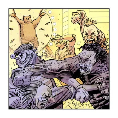 CLOWN PUNCHER...Panel Two
