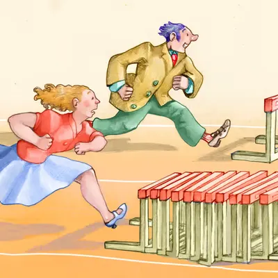 more obstacles for a woman