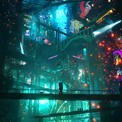 Kiss on the bridge