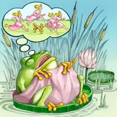 Every frog dreams of being a prince