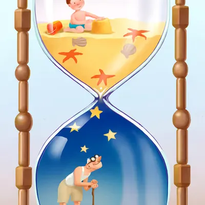 the passage of time