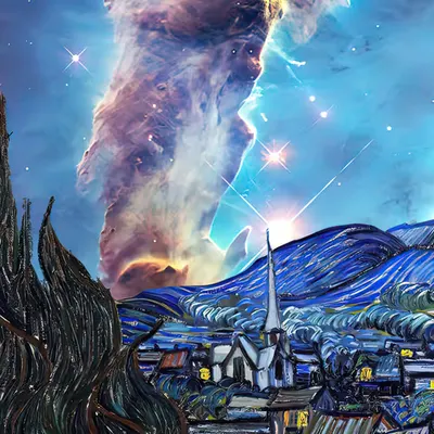 Starry Night Reimagined