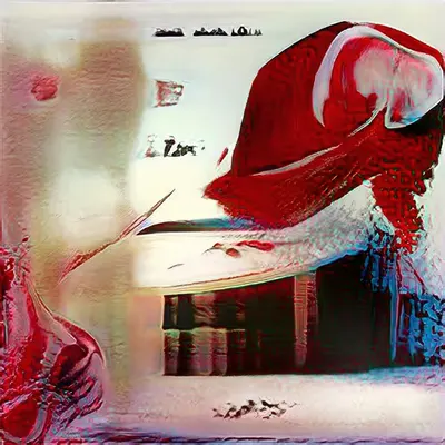 Dalí x O'Keeffe AI #2