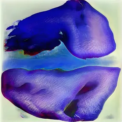 Dalí x O'Keeffe AI #3