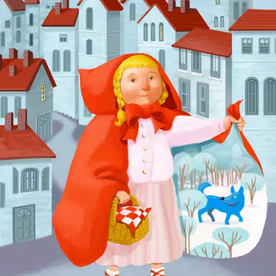 our little red riding hood