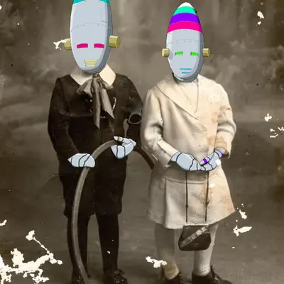 Colorful guests 758 - Two brothers.