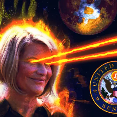BITCOIN LASER EYES