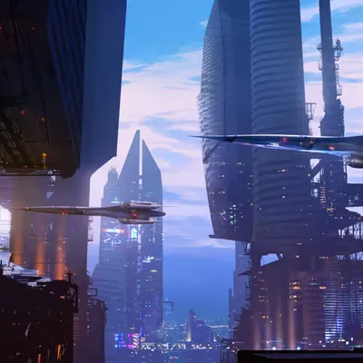 Landing Scene