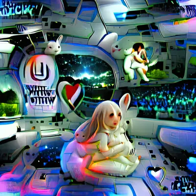 Interstellar Travel with Lucky Space Rabbit