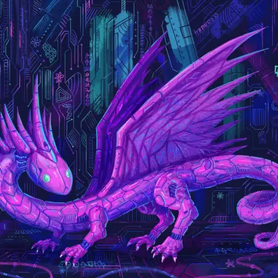 Winged Draxolotl