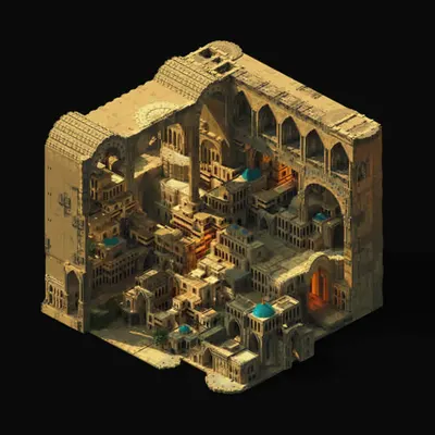 The Ancient city of Firouhan