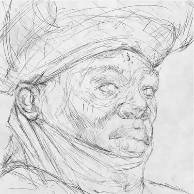 Study of Solomon Early Drawing