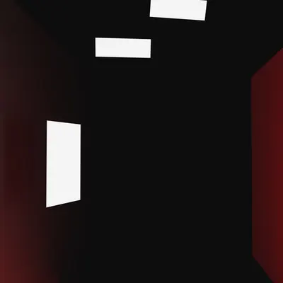art staring into an empty void and imitating what is beyond that 2022}
