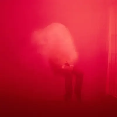 Untitled Red | From Darshan serie 