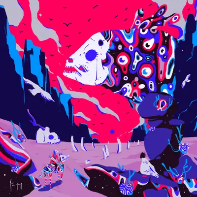 Indigo Wasteland