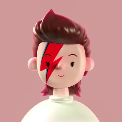 Bowie Toy Face