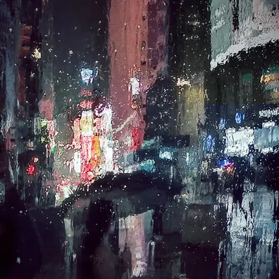 Woman with Umbrella