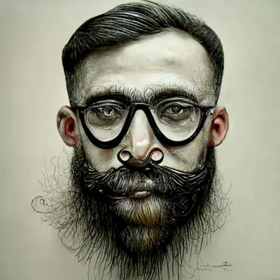 THE ARTIST PORTRAIT BY AI