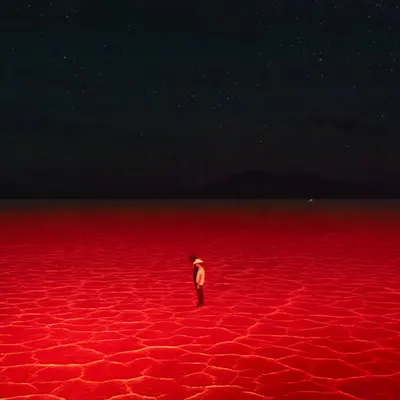 Burning Up On The Desert Floor