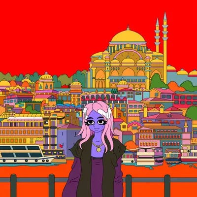 07 . At the Galatasaray Bridge
