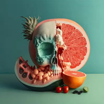 Still life with watermelons v2. 002