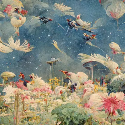 Flying Birds