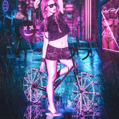 Surreal Bicycle
