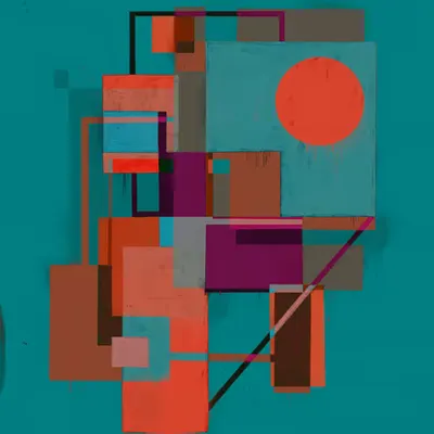 Mediterranean Depth (Constructivist Composition)