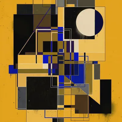 Untitled (Yellow and Blue)