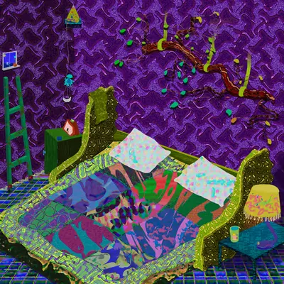 The bedspread