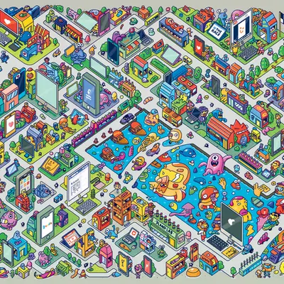INTERNET MAZE TOWN