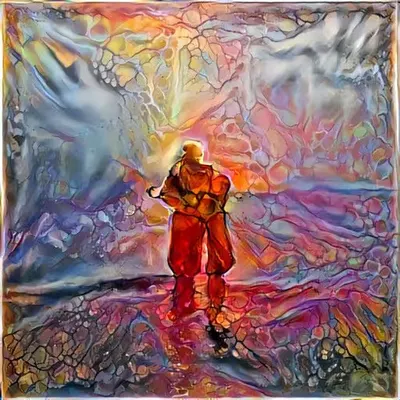 Man on a trip