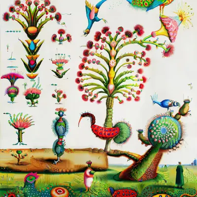 Epoch of a present landscape