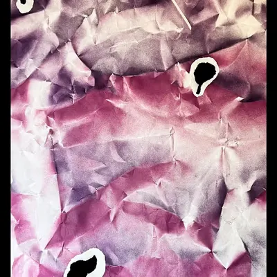 Broken paper