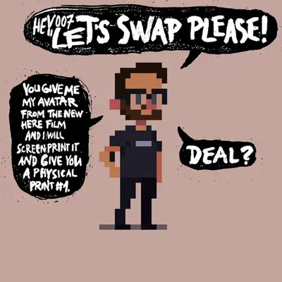HEY, 007, LET'S SWAP PLEASE!