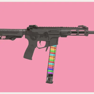Submachine Gun Texas
