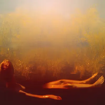 Untitled or The Morning Swimmer (From Darshan Serie)