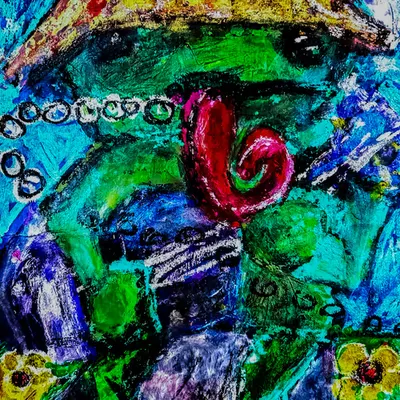 Frog & His Guitar 