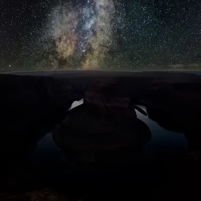 Horseshoe Bend Night Vision