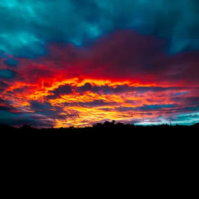 Sunset From My Dad