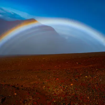 Ribbon Rainbow Mauna Kea