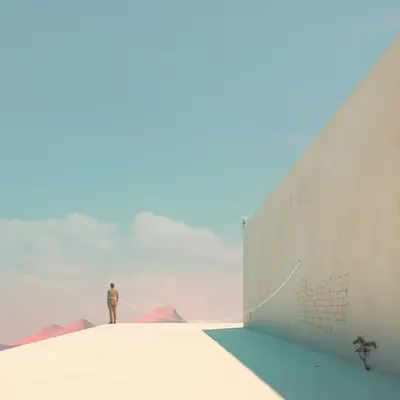 The curious confinement of a free man 