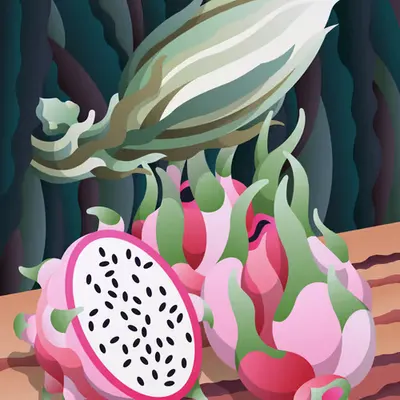 Dragon Fruit Bloom