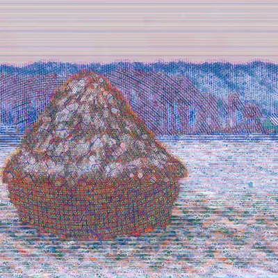 Stack of Wheat after Claude Monet