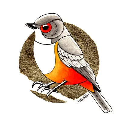 Bird on Gold | Digital Phoenix